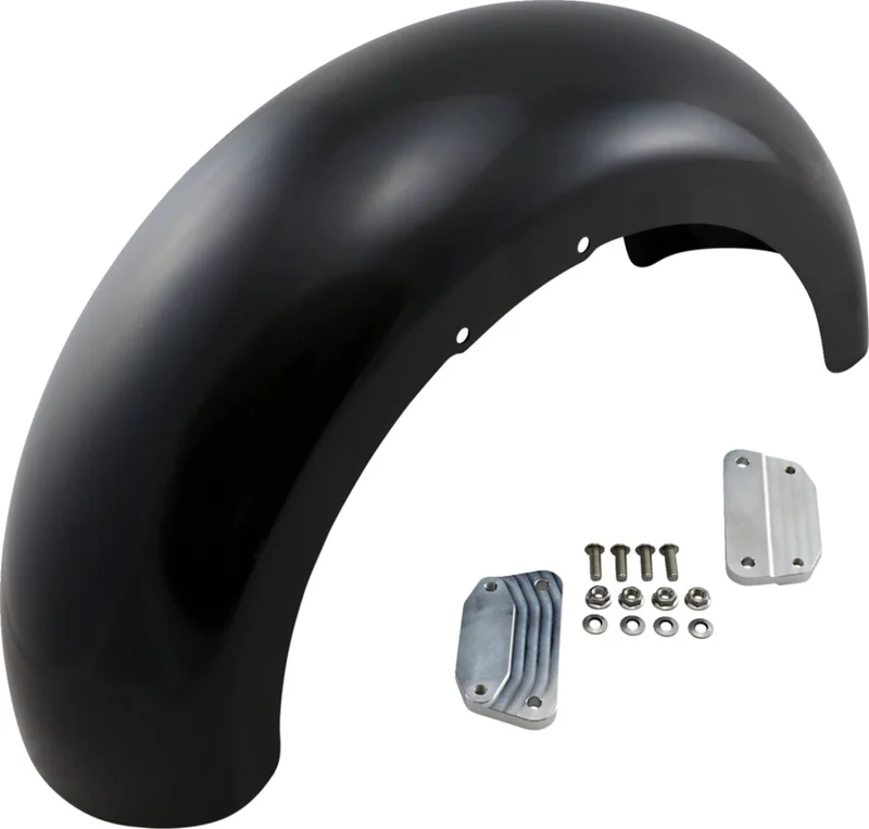 Klock Werks Hugger Series Front Fender with Mounting Blocks for Softail/Dyna