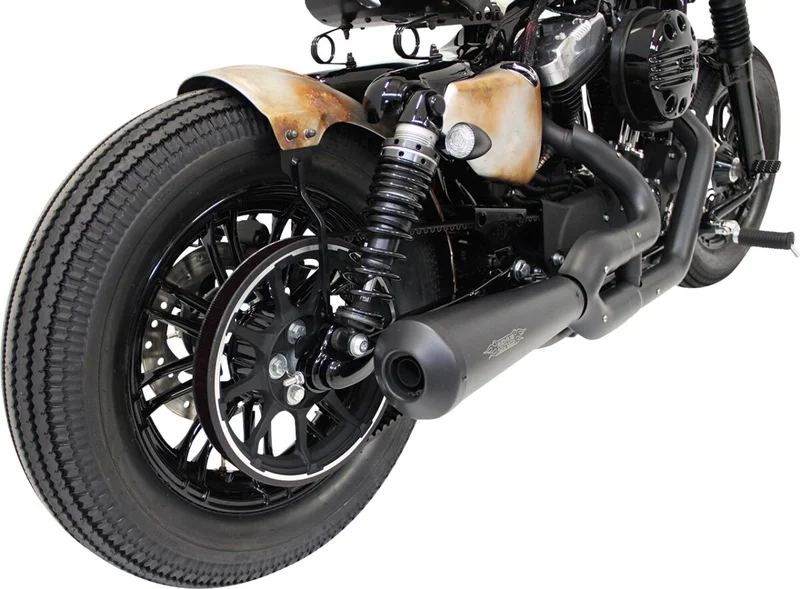 Cult-Werk XL Sportster swingarm fender. Matte black
