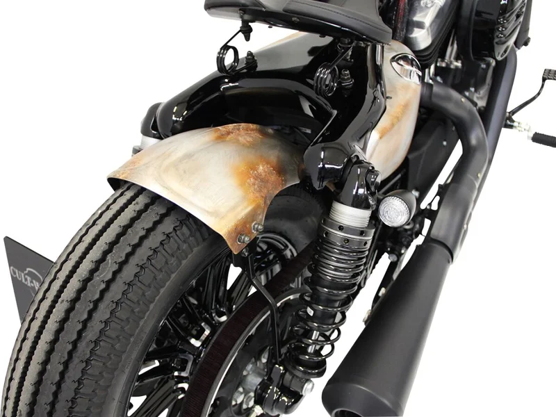 Cult-Werk XL Sportster swingarm fender. Matte black
