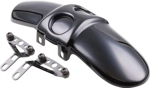 Cult-Werk Front Fender Bobber<br><ul><li>Front Fender</li><li>100% accurately fitting ABS plastic</li><li>All drillings and millings are milled on the most modern 5-axis CNC machining centers - the fender can be exchanged to the original one</li><li>Available in paintable and glossy black</li></ul>