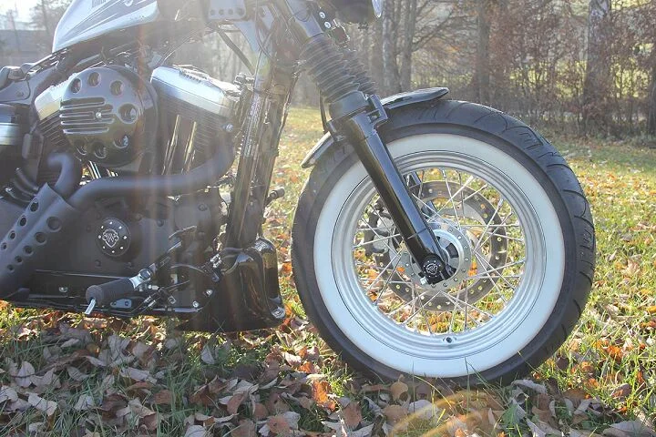 Cult-Werk ''Bobber'' front fender. Matte black - 60574-10