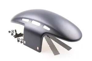 Cult-Werk Front Fender Custom<br><ul><li>Front Fender For Harley</li><li> This front fender is a 100% custom-fit ABS plastic part</li><li>All bores and millings are milled on the latest 5-axis CNC machining centers, so that the fender only has to be exchanged for the original fender</li></ul>