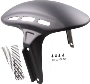 Cult-Werk Front Fender Custom<br><ul><li>Front Fender For Harley</li><li> This front fender is a 100% custom-fit ABS plastic part</li><li>All bores and millings are milled on the latest 5-axis CNC machining centers, so that the fender only has to be exchanged for the original fender</li></ul>