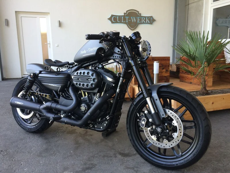 Cult-Werk Custom Roadster front fender. Matte black
