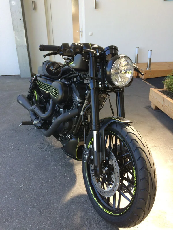Cult-Werk Custom Roadster front fender. Matte black