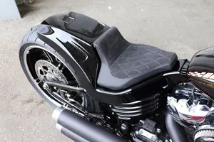 Cult-Werk Rear Conversion Kit Race<br><ul><li>This Cult-Werk tail conversion is an ABS plastic part and is CNC milled on the most modern 5-axis machining centers</li></ul><br>- ABS plastic rear fender
- metal inner fender -
wiring harness including lighting equipment for "Plug and Play" connection
- real leather seat and passenger pad (depending on selection)
- mounting material
- 2x spring travel limiters
