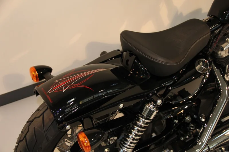 Cult-Werk XL ''Bobber'' rear fender. Gloss black - 59865-10