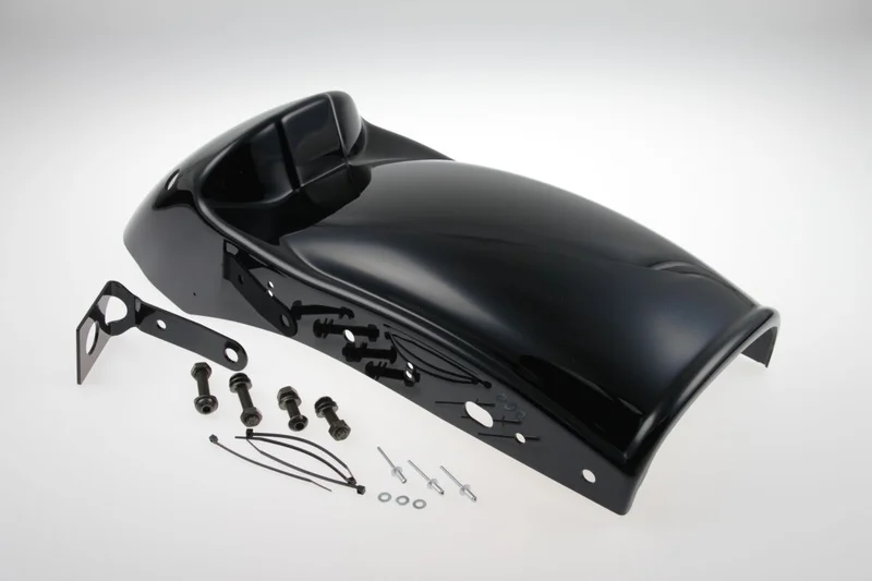 Cult-Werk XL ''Bobber'' rear fender. Gloss black - 59865-10