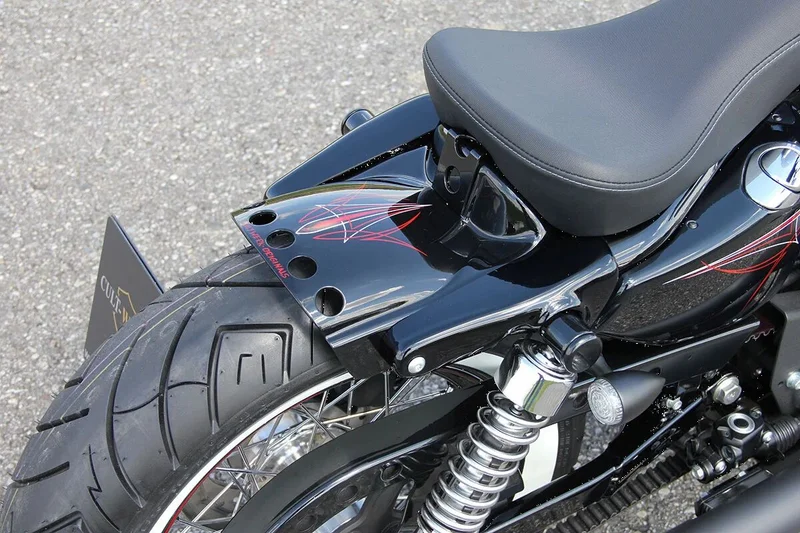 Cult-Werk XL ''Short Bobber'' rear fender. Matte black - 59865-10