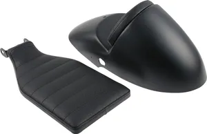 Cult-Werk Rear Fender Cafe With Seat<br><ul><li>100% custom-fit ABS plastic part</li><li>No adjustment work necessary</li><li>Minimum painting effort due to perfect surface finish</li><li>All bores and millings are milled on the most modern 5-axis CNC machining centers, so that the rear fender only has to be exchanged for the original rear fender</li><li>After assembly, the spring deflection must be checked</li><li>If necessary, the spring travel must be limited accordingly with a spring travel limiter</li></ul>