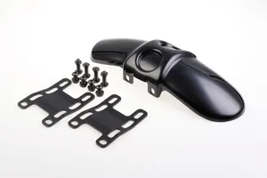 Cult-Werk Front Fender Bobber<br><ul><li>Front Fender</li><li>100% accurately fitting ABS plastic</li><li>All drillings and millings are milled on the most modern 5-axis CNC machining centers - the fender can be exchanged to the original one</li><li>Available in paintable and glossy black</li></ul>