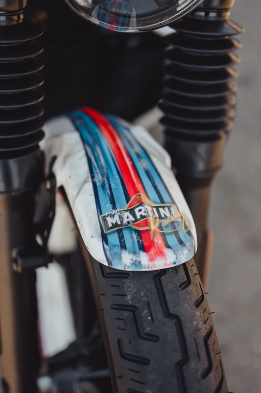 Cult-Werk Front fender Old School. Matte black