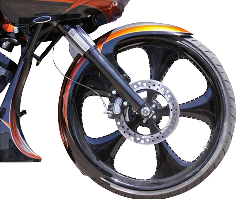 Paul Yaffe's Bagger Nation FENDER FRONT DEI STL 21TOURING