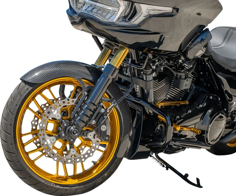 Arlen Ness FENDER FRONT 19 CARBON WRAPPER