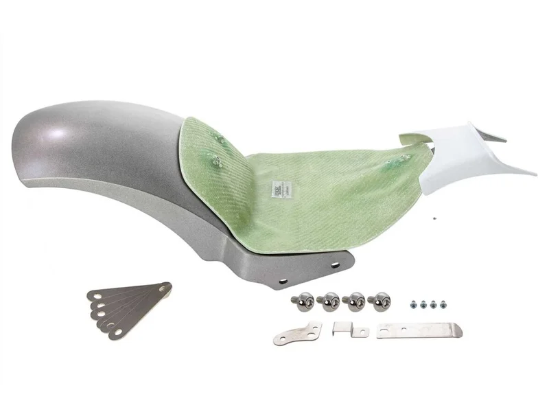Rick's Motorcycles Rick''s Motorcycles, rear fender kit for 240mm tire. Steel