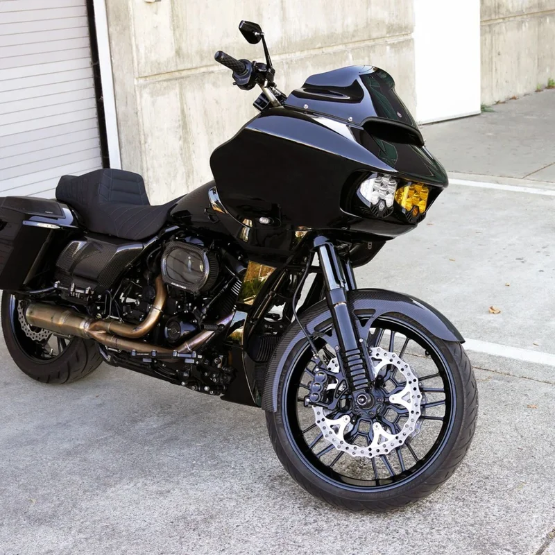 Arlen Ness FENDER CARBON WRAPPER 21 2014-
