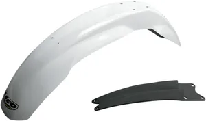 UFO FRONT FENDER HUSQVARNA CR/WR 125/250/300 WHITE