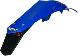 UFO ENDURO REAR FENDER W/ LED-LIGHT YAMAHA WR250/450F REFLEX-BLUE