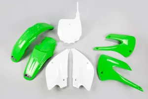 UFO COMPLETE RESTYLE BODY KIT KAWASAKI KX85 OEM-COLOR