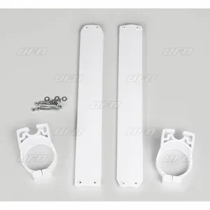 UFO FORK SLIDER PROTECTORS YAMAHA YZ125/250/360 WHITE