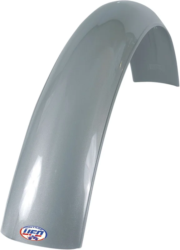 UFO VINTAGE UNI FRONT FENDER MX/ENDURO (60-74) SILVER