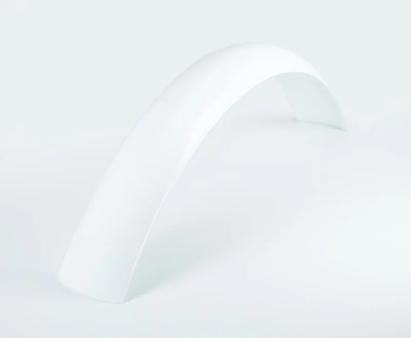 UFO VINTAGE UNI FRONT FENDER MX/ENDURO (60-74) WHITE