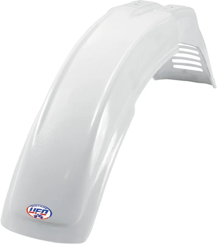 UFO VINTAGE UNI FRONT FENDER MX/ENDURO MAICO (78-83) GILERA (81-84) WHITE