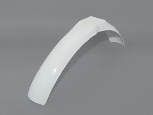 UFO VINTAGE UNI FRONT FENDER PRESTON WHITE