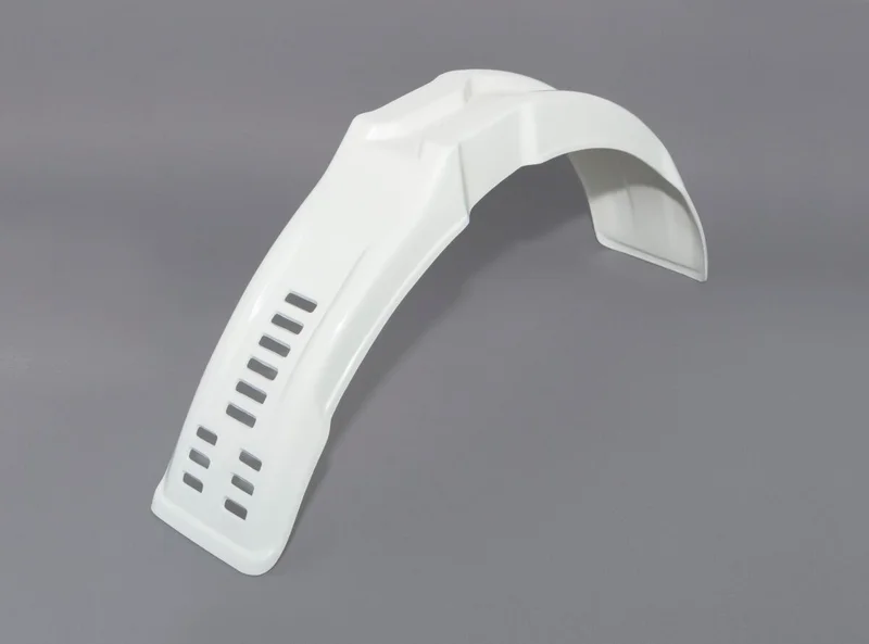UFO VINTAGE UNI FRONT FENDER HUSQ/ACCOSSATO/AIM 80-125cc (80-85) WHITE