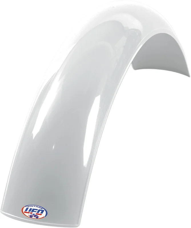 UFO VINTAGE UNI REAR FENDER CROSS (60-74) WHITE