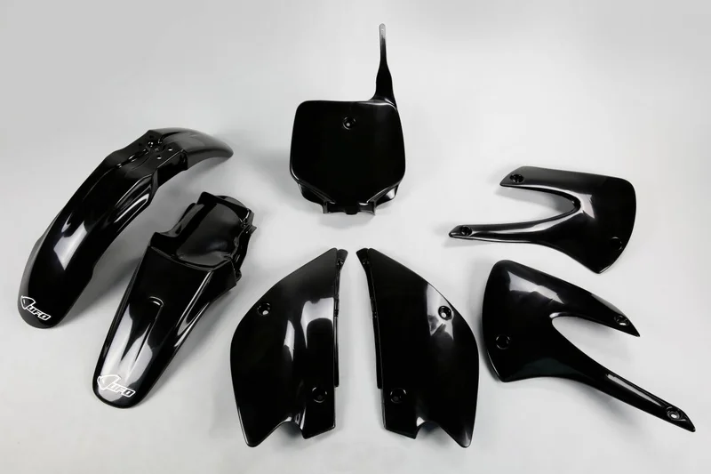 UFO COMPLETE RESTYLE BODY KIT KAWASAKI KX85 BLACK