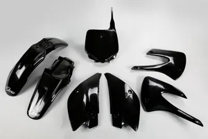 UFO COMPLETE RESTYLE BODY KIT KAWASAKI KX85 BLACK