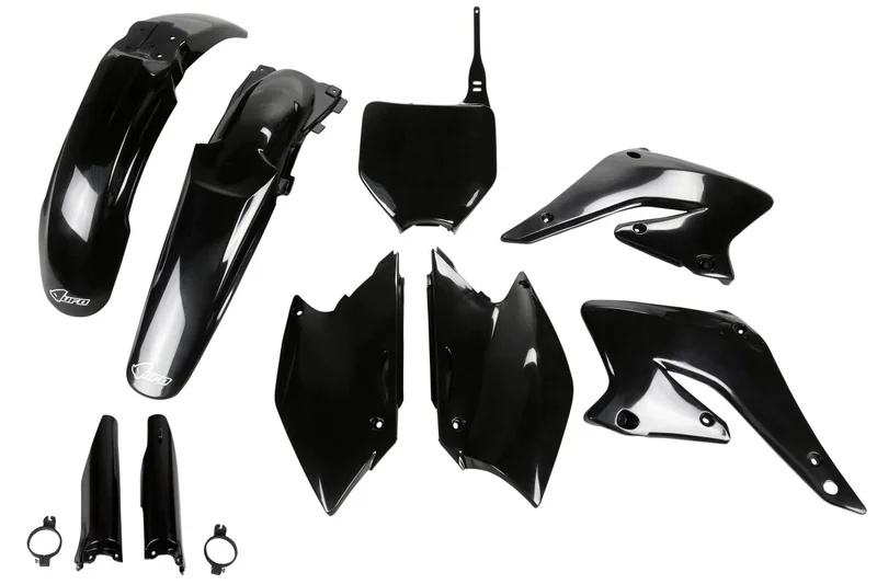 UFO COMPLETE BODY KIT SUZUKI RMZ250 BLACK