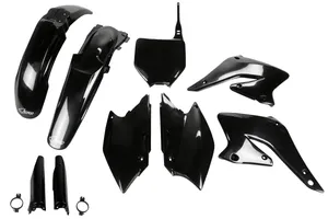 UFO COMPLETE BODY KIT SUZUKI RMZ250 BLACK