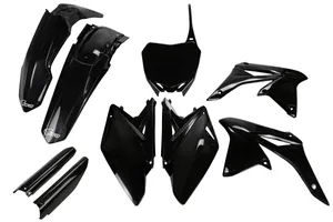 UFO COMPLETE BODY KIT SUZUKI RMZ250 BLACK