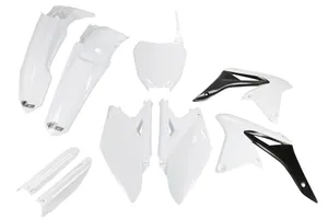UFO COMPLETE BODY KIT SUZUKI RMZ250 WHITE