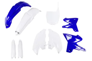 UFO COMPLETE RESTYLE BODY KIT YAMAHA YZ125/250 OEM-COLOR (BLACK/WHITE)