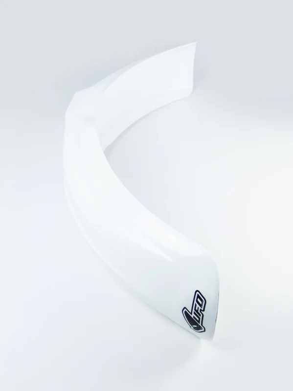 UFO UNIVERSAL FRONT FENDER MX/ENDURO 125-250-500 WHITE