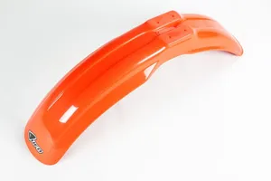 UFO UNIVERSAL FRONT FENDER MX/ENDURO 125-250-500 CR-ORANGE