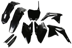 UFO COMPLETE BODY KIT SUZUKI RMZ450 BLACK