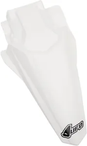 UFO REAR FENDER KAWASAKI KX85 WHITE
