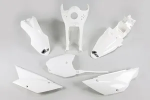 UFO COMPLETE BODY KIT KAWASAKI KLX110 WHITE
