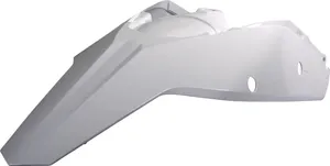 POLISPORT REAR FENDER W/SIDE PANELS WHITE
