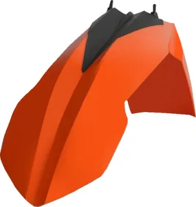 POLISPORT FRONT FENDER ORANGE