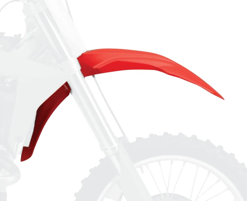 POLISPORT FRONT FENDER RED