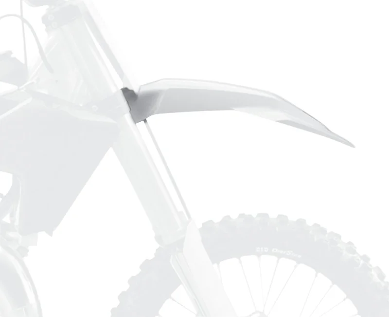 POLISPORT FRONT FENDER WHITE