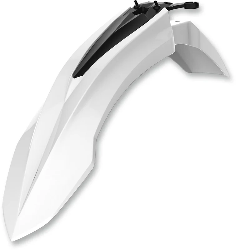 POLISPORT FRONT FENDER WHITE