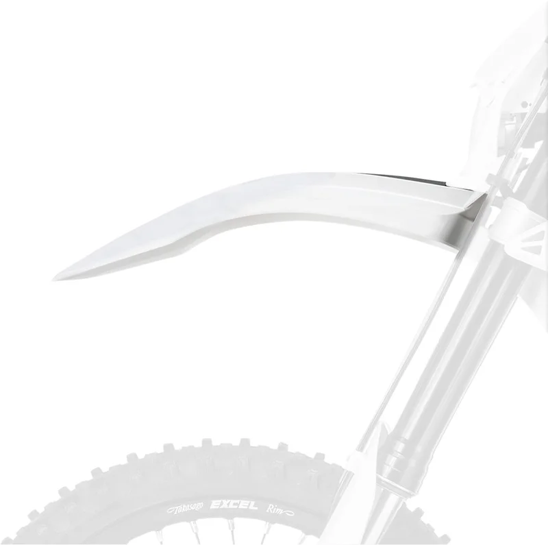 POLISPORT FRONT FENDER WHITE