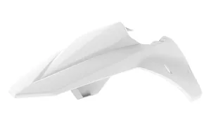 POLISPORT REAR FENDER W/SIDE PANELS WHITE