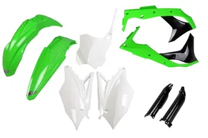 UFO COMPLETE BODY KIT KAWASAKI KXF250 OEM-COLOR
